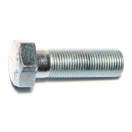 Midwest Fastener Grade 5, 5/8"-18 Hex Head Cap Screw, Zinc Plated Steel, 2 in L, 4 PK 71142
